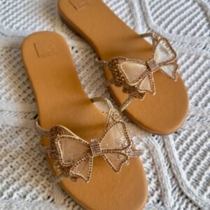 Jimmy Choo Butterfly Slides detail view