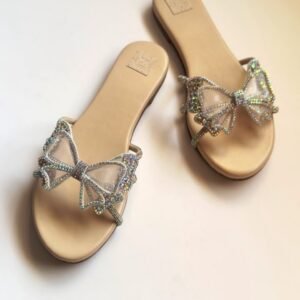 Jimmy Choo Butterfly Slides detail view