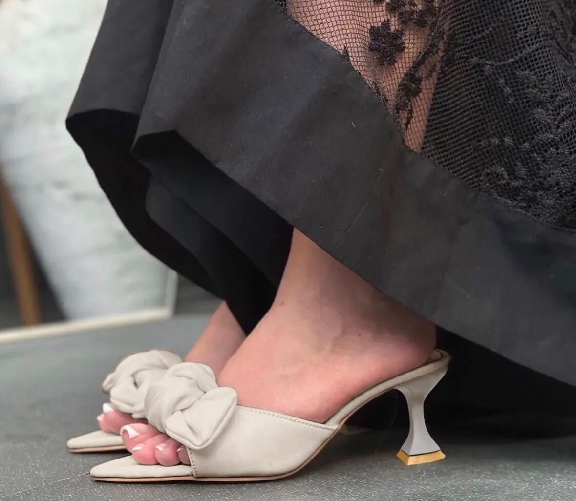 Zara Bow Heels