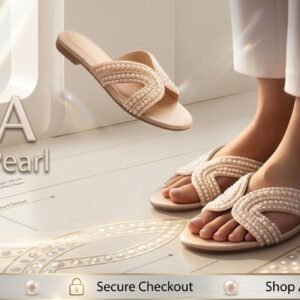Zara Florence Pearl Slides detail view